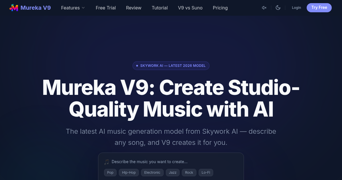 Mureka V9 logo