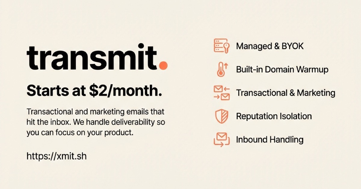 Transmit logo